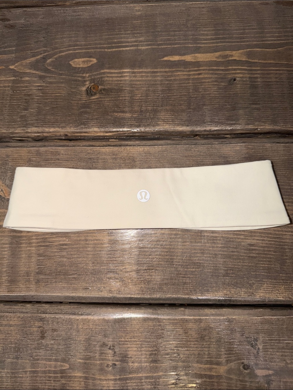 Lululemon Ivory Luxtreme Training Headband